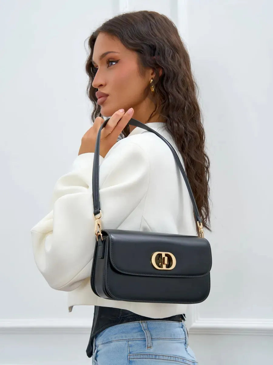 Bolsa Baguete Média Isadora Couro