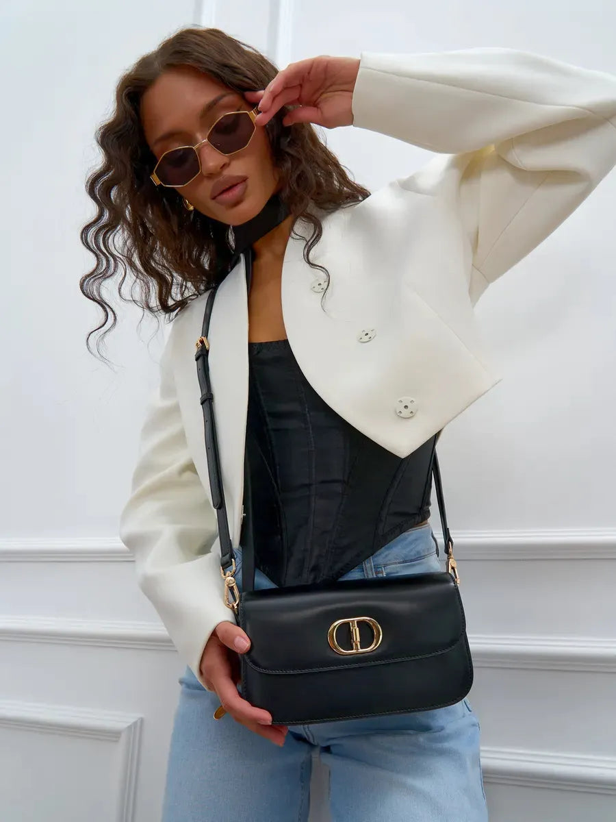 Bolsa Baguete Média Isadora Couro