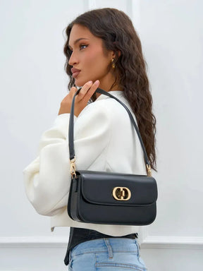 Bolsa Baguete Média Isadora Couro