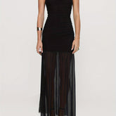 Elegant Off - Shoulder Minimalist Evening Dress - GlowéElegant Off - Shoulder Minimalist Evening DressGlowéDresses